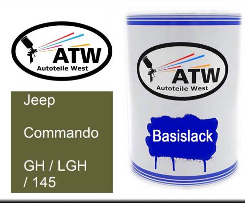 Jeep, Commando, GH / LGH / 145: 500ml Lackdose, von ATW Autoteile West.